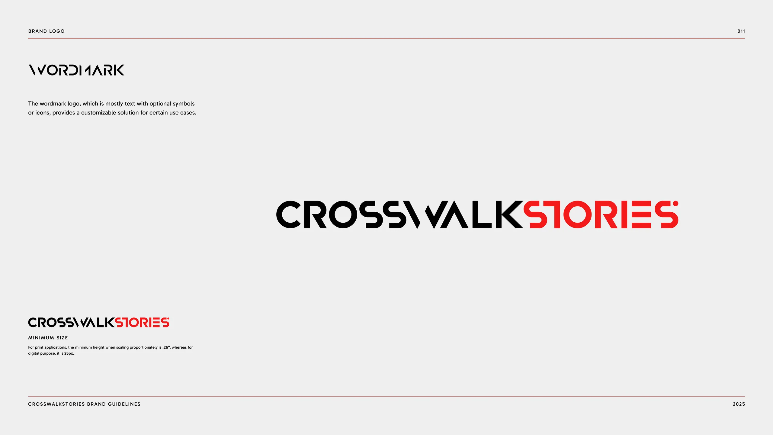 Crosswalk Stories brand identity 3